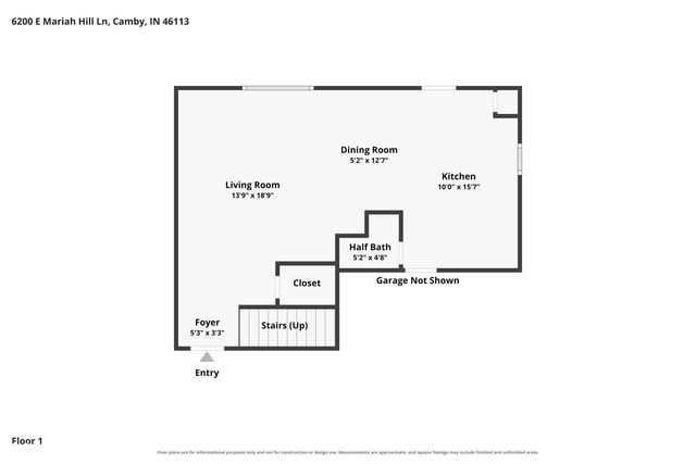 6200 E Mariah Hill Lane, Camby, IN 46113