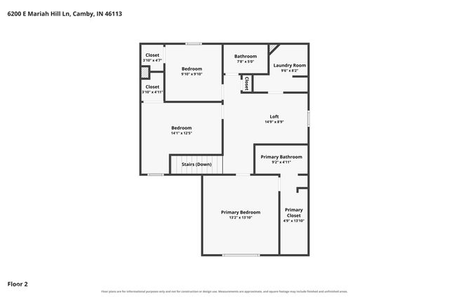 6200 E Mariah Hill Lane, Camby, IN 46113