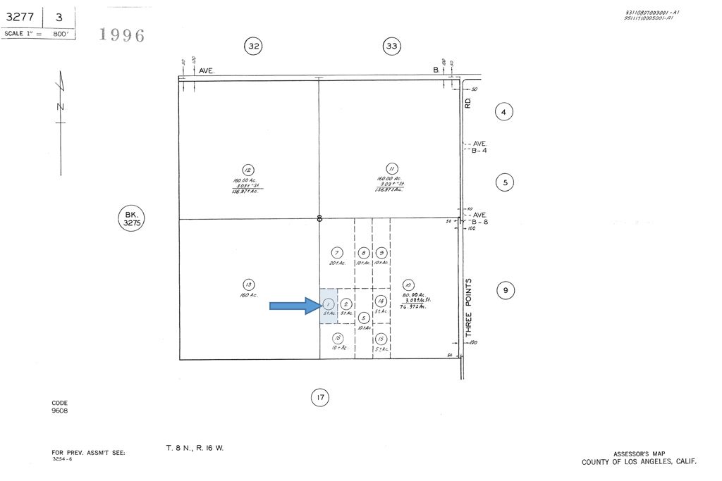 Image 1 of property listing at 0 Vicinity Ave B12 & 265th St W, Fairmont, CA 93536
