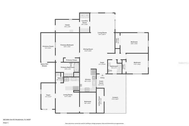 603 60TH AVENUE W, Bradenton, FL 34207