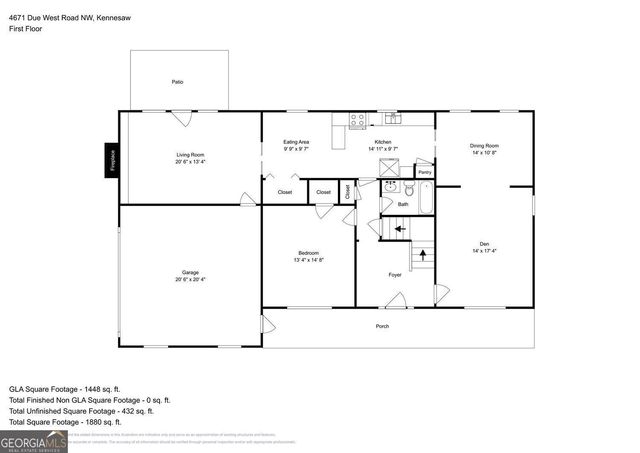 4671 NW Due West Road NW, Kennesaw, GA 30152