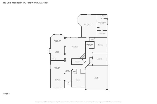 413 Cold Mountain Trail, Fort Worth, TX 76131