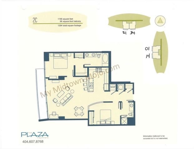 950 W Peachtree NW Street 701, Atlanta, GA 30309