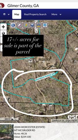 17.67 AC Mt. Mcgruder Road, Ellijay, GA 30536