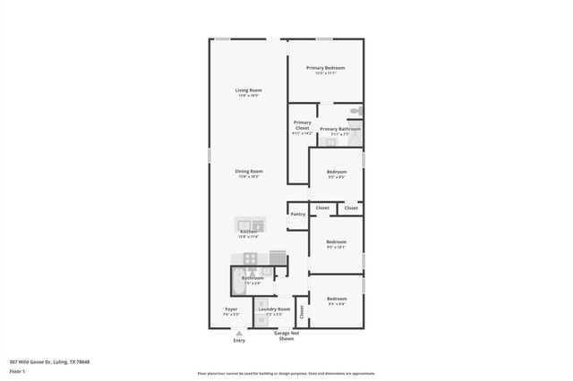 307 Wild Goose DR, Luling, TX 78648