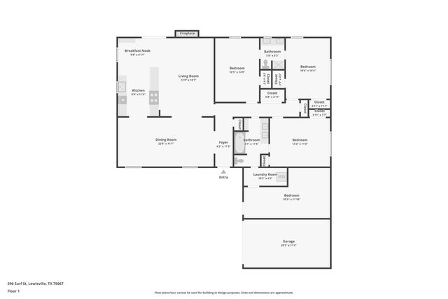 596 Surf Street, Lewisville, TX 75067