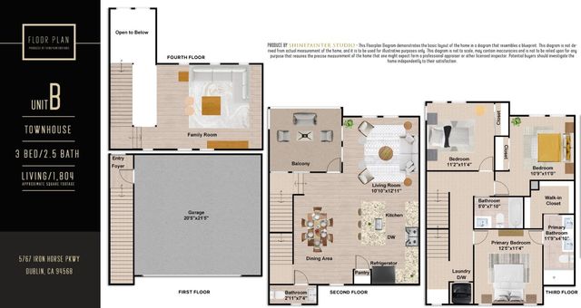 5767 Iron Horse Parkway B, Dublin, CA 94568