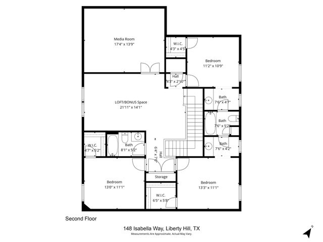 148 Isabella WAY, Liberty Hill, TX 78642