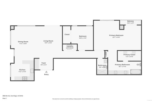 3060 6th Avenue 7, San Diego, CA 92103