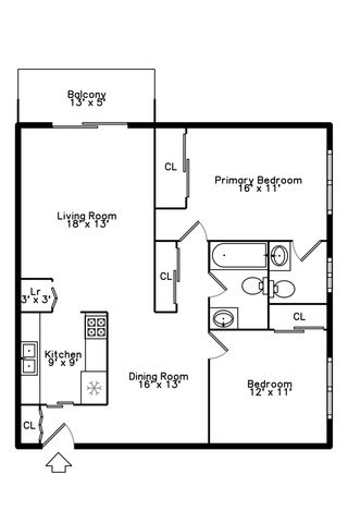 7117 W 93rd Street 105, Oak Lawn, IL 60453
