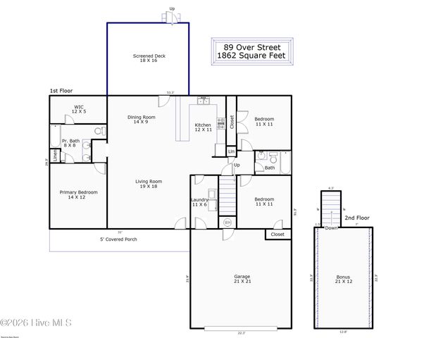89 Over Street, Burgaw, NC 28425