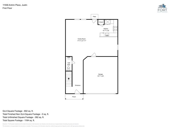 11558 Antrim Place, Rhome, TX 76078