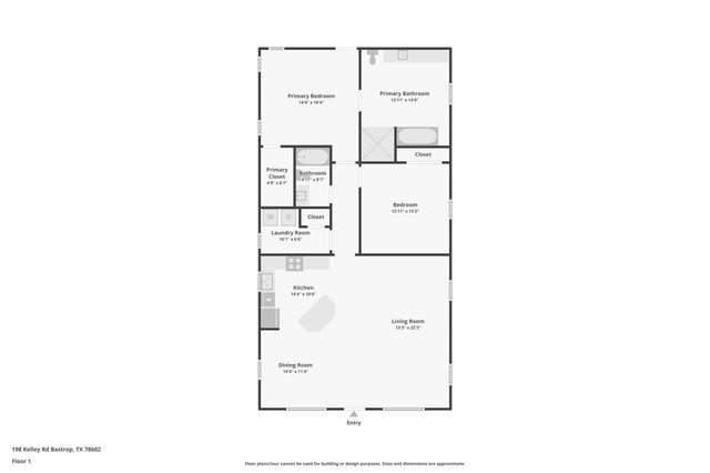 198 W Kelley RD, Bastrop, TX 78602