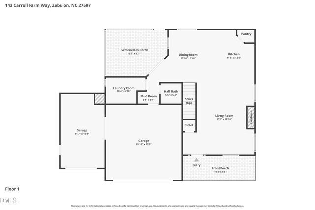 143 Carroll Farm Way, Zebulon, NC 27597