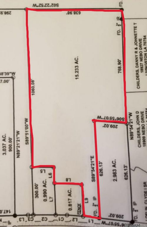 15.233 ACRES La Hwy 42, Livingston, LA 70754