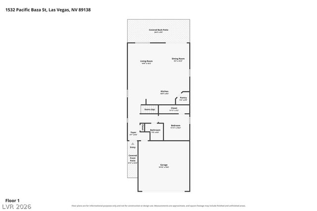 1532 Pacific Baza Street, Las Vegas, NV 89138