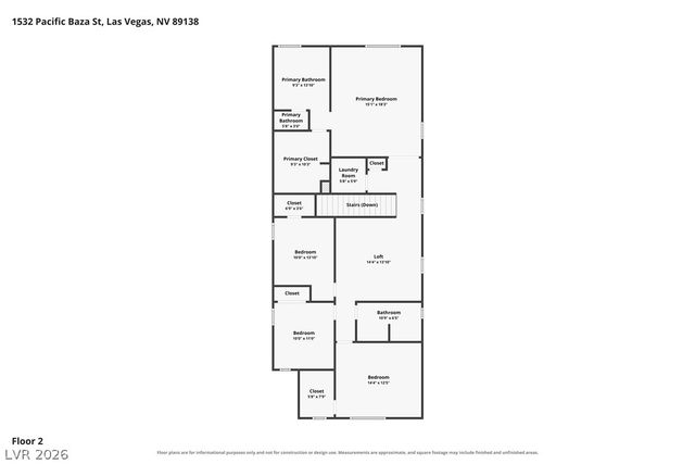 1532 Pacific Baza Street, Las Vegas, NV 89138