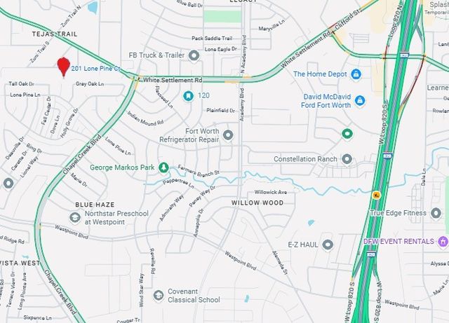 201 Lone Pine Court, Fort Worth, TX 76108