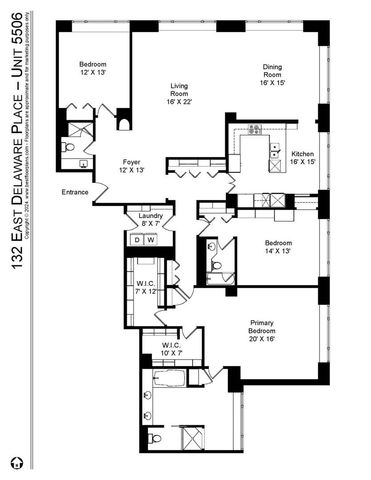 132 E Delaware Place 5506, Chicago, IL 60611