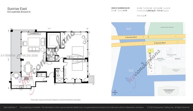 2800 E Sunrise Blvd 7F, Fort Lauderdale, FL 33304