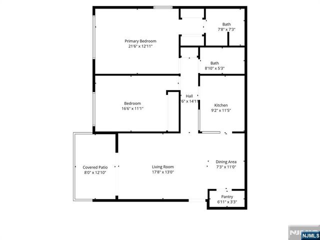 462 Liberty Street 462A Unit# 101, Little Ferry, NJ 07643