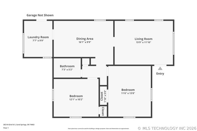 302 W 42nd Street, Sand Springs, OK 74063