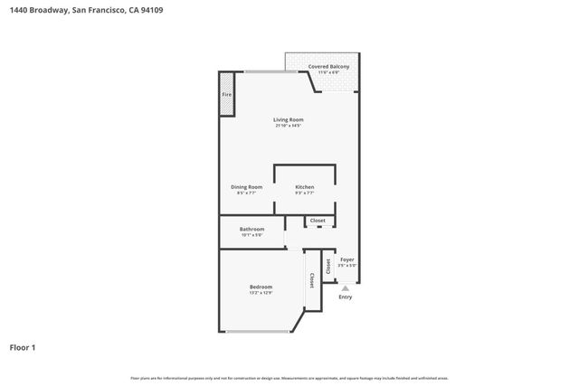 1440 Broadway 307, San Francisco, CA 94109