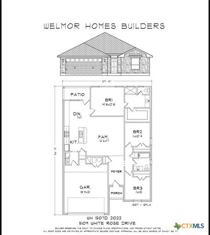 5109 White Rose Drive, Killeen, TX 76542