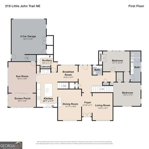 219 Little John Trail NE, Atlanta, GA 30309