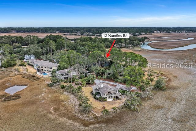 13 Nautilas Rd, Hilton Head Island, SC 29928