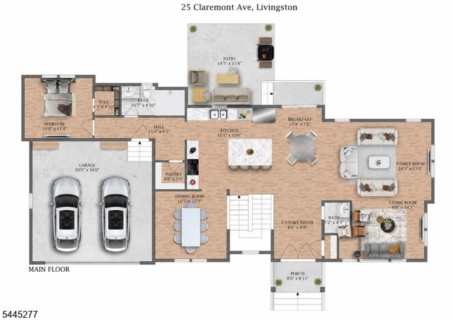 25 Claremont Ave, Livingston Twp., NJ 07039
