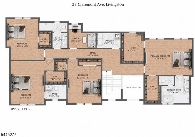 25 Claremont Ave, Livingston Twp., NJ 07039