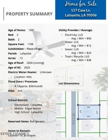 117 Case Lane, Lafayette, LA 70506