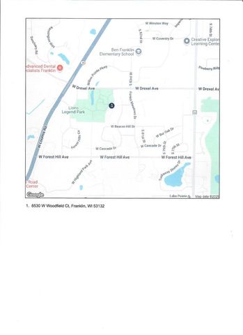 8530 W Woodfield COURT, Franklin, WI 53132
