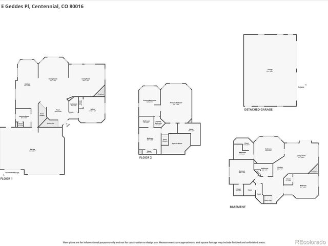 21650 E Geddes Pl, Centennial, CO 80016