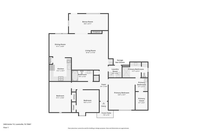 2450 Antler Trail, Lewisville, TX 75067