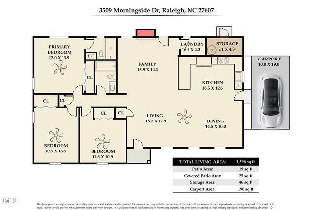 3509 Morningside Drive, Raleigh, NC 27607