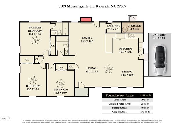 3509 Morningside Drive, Raleigh, NC 27607