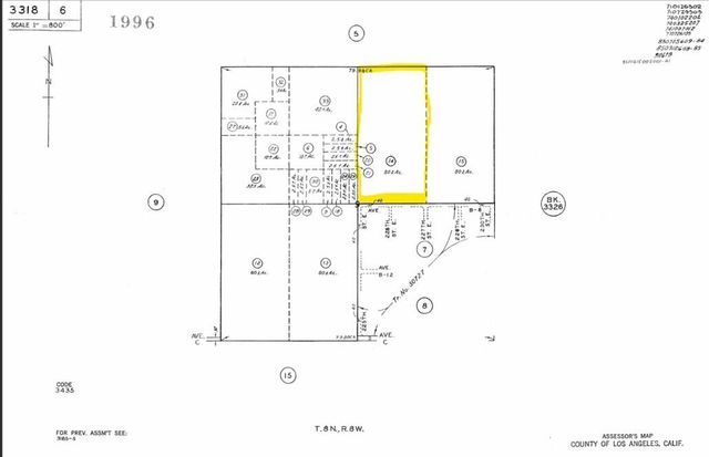 225th St E And Ave B8, High Vista, CA 93535