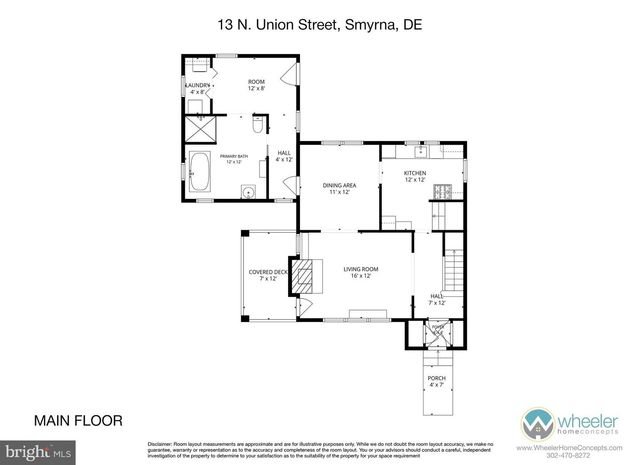 13 N UNION, Smyrna, DE 19977