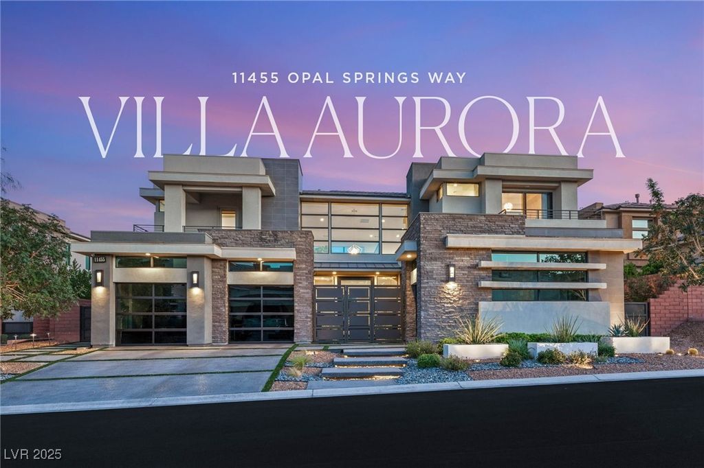 11455 Opal Springs Way, Las Vegas, NV 89135