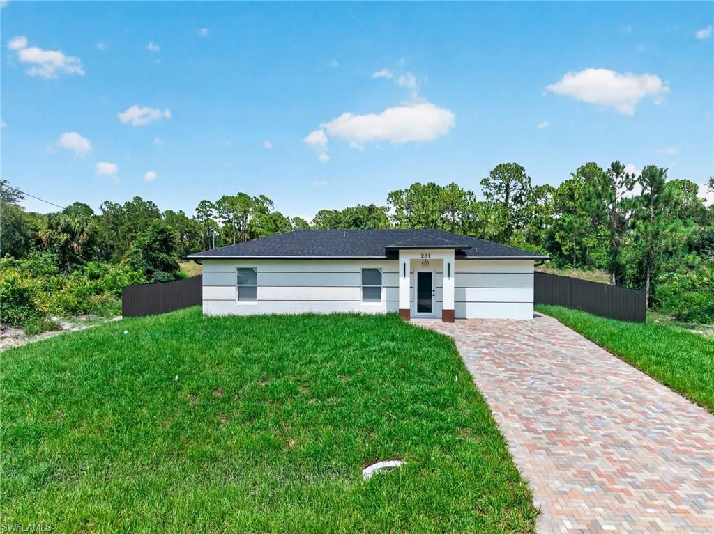231 Andalucia AVE S, LEHIGH ACRES, FL 33974 — exterior