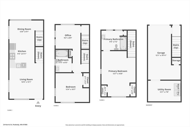 24 Harris St A, Peabody, MA 01960