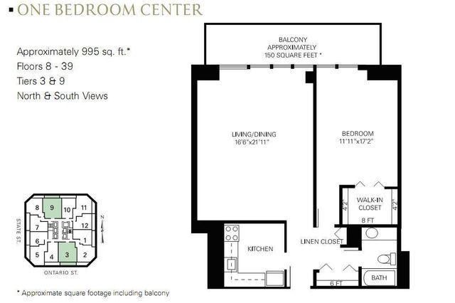 10 E Ontario Street 2509, Chicago, IL 60611