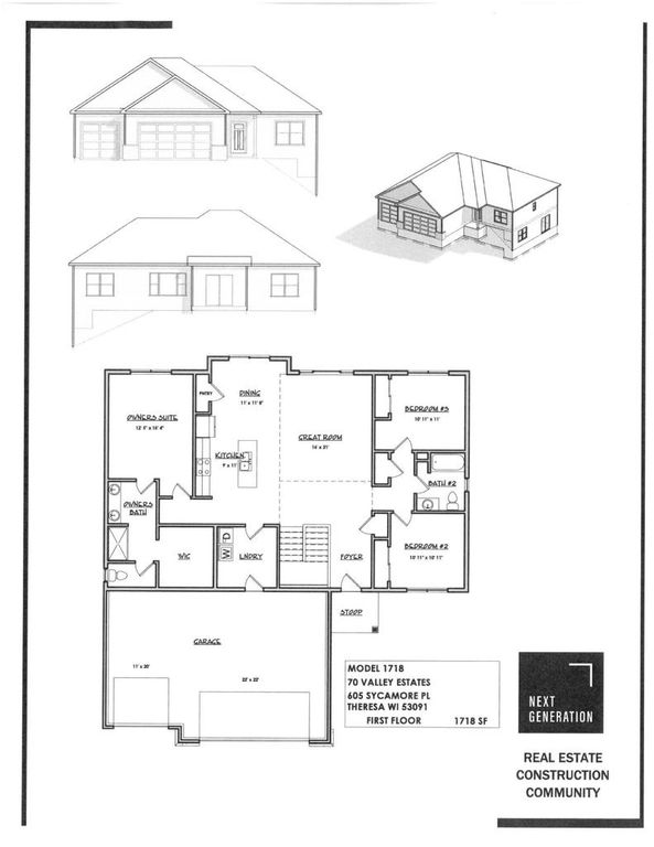 605 Sycamore PLACE, Theresa, WI 53091