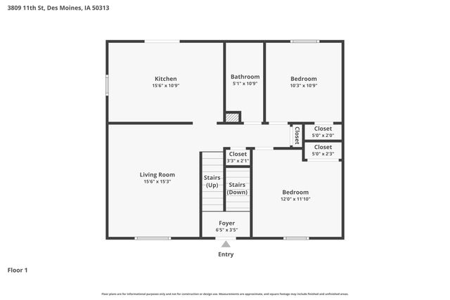 3809 11th Street, Des Moines, IA 50313