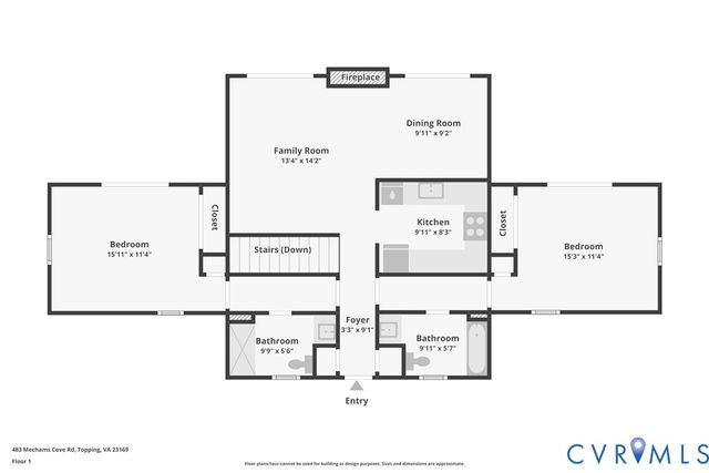 483 Mechams Cove Rd, Middlesex, VA 23169