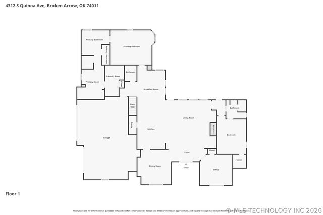 4312 S Quinoa Avenue, Broken Arrow, OK 74011