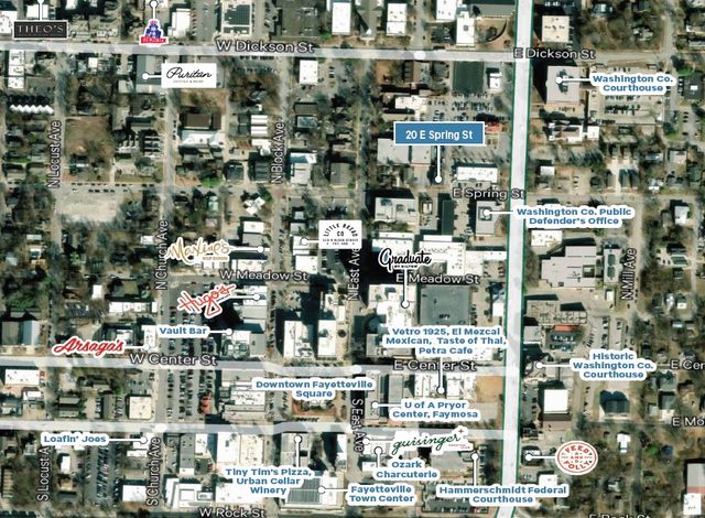 20 E Spring Street, Fayetteville, AR 72701