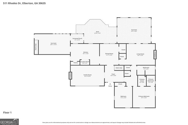 511 Rhodes Drive, Elberton, GA 30635